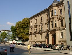 Blick auf das ehemalige Reichstagspräsidentenpalais