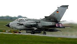 Ein Recce-Tornado startet