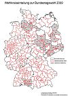 Wahlkreiseinteilung zur Bundestagswahl 2009