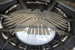 Adler im Reichstagsgebäude