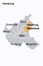 Wahlkreiskarte des Wahlkreises 023