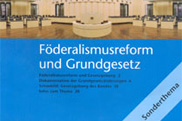 Zum Bestellservice für diese Publikation: Föderalismusrefom und Grundgesetz