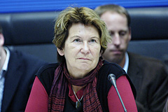 Dr. Thea Dückert, Bündnis 90/ Die Grünen, während einer Sitzung