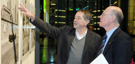 Karl-Ludwig Lange mit Bundestagspräsident Norbert Lammert