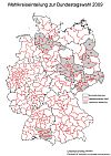 Wahlkreiseinteilung zur Bundestagswahl 2009