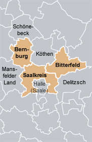 Wahlkreiskarte des Wahlkreises 072