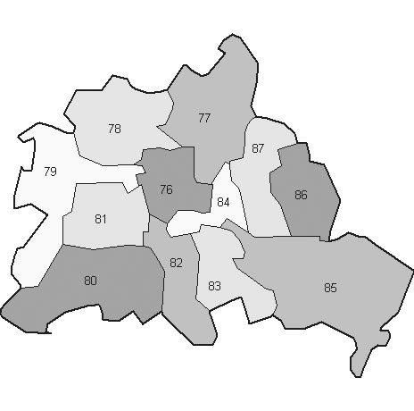 Wahlkreise in Berlin