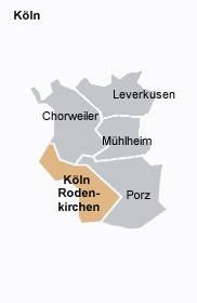Wahlkreiskarte des Wahlkreises 095