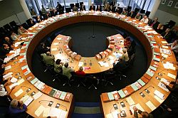 Blick in den Ausschusssaal des Haushaltsausschusses (Archivfoto)