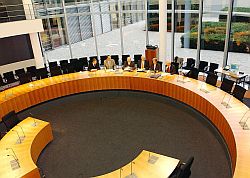 Sitzungssaal des Petitionsausschusses