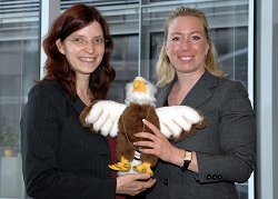Diana Golze (DIE LINKE) (re.) und Miriam Gruß (FDP), Klick vergrößert Bild