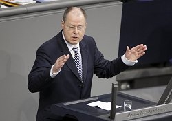 Bundesminister Peer Steinbrück
