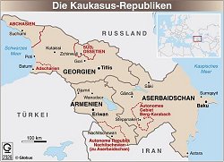 Die Kaukasus-Republiken, Klick vergrößert Bild