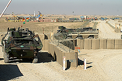 Camp Marmal in Afghanistan