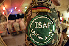 Emblem der ISAF
