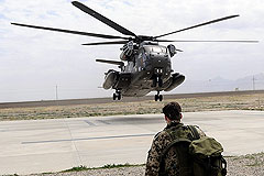 Hubscharuber der Bundeswehr in Afghanistan