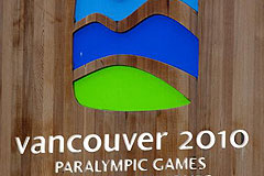 Logo der Olympischen Spiele in Vancouver