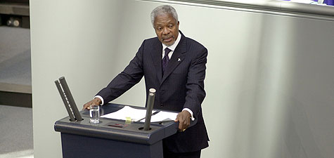 UNO-Generalsekretär Kofi Annan