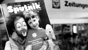 Titelblatt der Dezemberausgabe 1989 des deutschsprachigen, sowjetischen Nachrichtenmagazins Sputnik