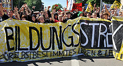 Bildungsstreik 2009, Klick vergrößert Bild