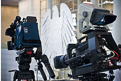 Telecamera in the plenary chamber