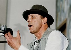 Joseph Beuys, aufgenommen im März 1980