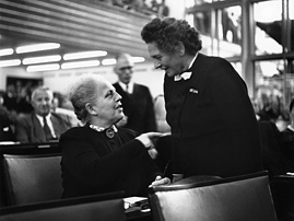 Helene Weber und Friederike Nadig