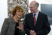 Barbara Klemm und Norbert Lammert