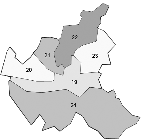 Wahlkreise in Hamburg