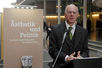 Bundestagspräsident Prof. Dr. Norbert Lammert eröffnet die Aussrellung 'Ästhetik und Politik'.