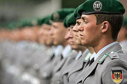 Soldaten beim Appell