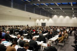 Salle de réunion d'un groupe parlementaire.