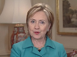 US-Auenministerin Hillary Clinton