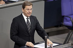 Auenminister Guido Westerwelle (FDP)