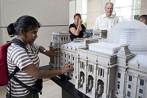 Modell des Reichstagsgebudes