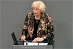 2006 hielt Annemarie Renger im Deutschen Bundestag eine Rede aus Anlass der Feierstunde zum 100. Geburtstag des frheren Bundestagsprsidenten Prof. D. Dr. Eugen Gerstenmaier