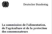 Zum Bestellservice für diese Publikation: Dpliant: La commission de l`alimentation, de l`agriculture et de la protection des consommateurs
