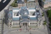 Blick auf das Reichstagsgebude