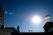 Sonne ber Reichstagsgebude