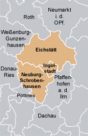 Wahlkreiskarte des Wahlkreises 217