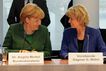 Bundeskanzlerin Angela Merkel und Ausschutzvorsitzende Dagmar Wöhrl