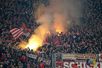 Fußballfans im Stadion