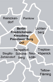 Wahlkreiskarte des Wahlkreises 084