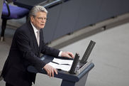 Joachim Gauck während seiner Rede - Video ansehen... - Öffnet neues Fenster