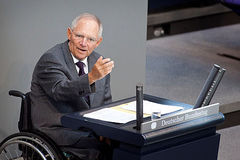 Bundesfinanzminister Wolfgang Schäuble