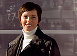 Nicole Schiller, Polizistin im Bundestag.