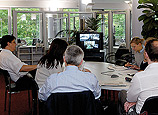 9:00 dpa: Redaktionskonferenz mit Videoliveschaltung zur Zentrale der Deutschen Presse-Agentur in Hamburg.