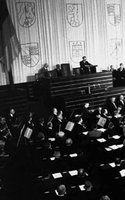 Konstituierende Sitzung des Bundestages, 1949