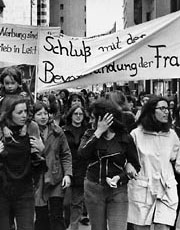 1968: Frauenprotest