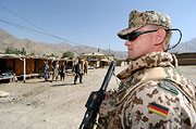 Bild: Ein Bundeswehrsoldat in Afghanistan